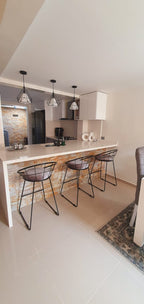 Silla de barra perla
