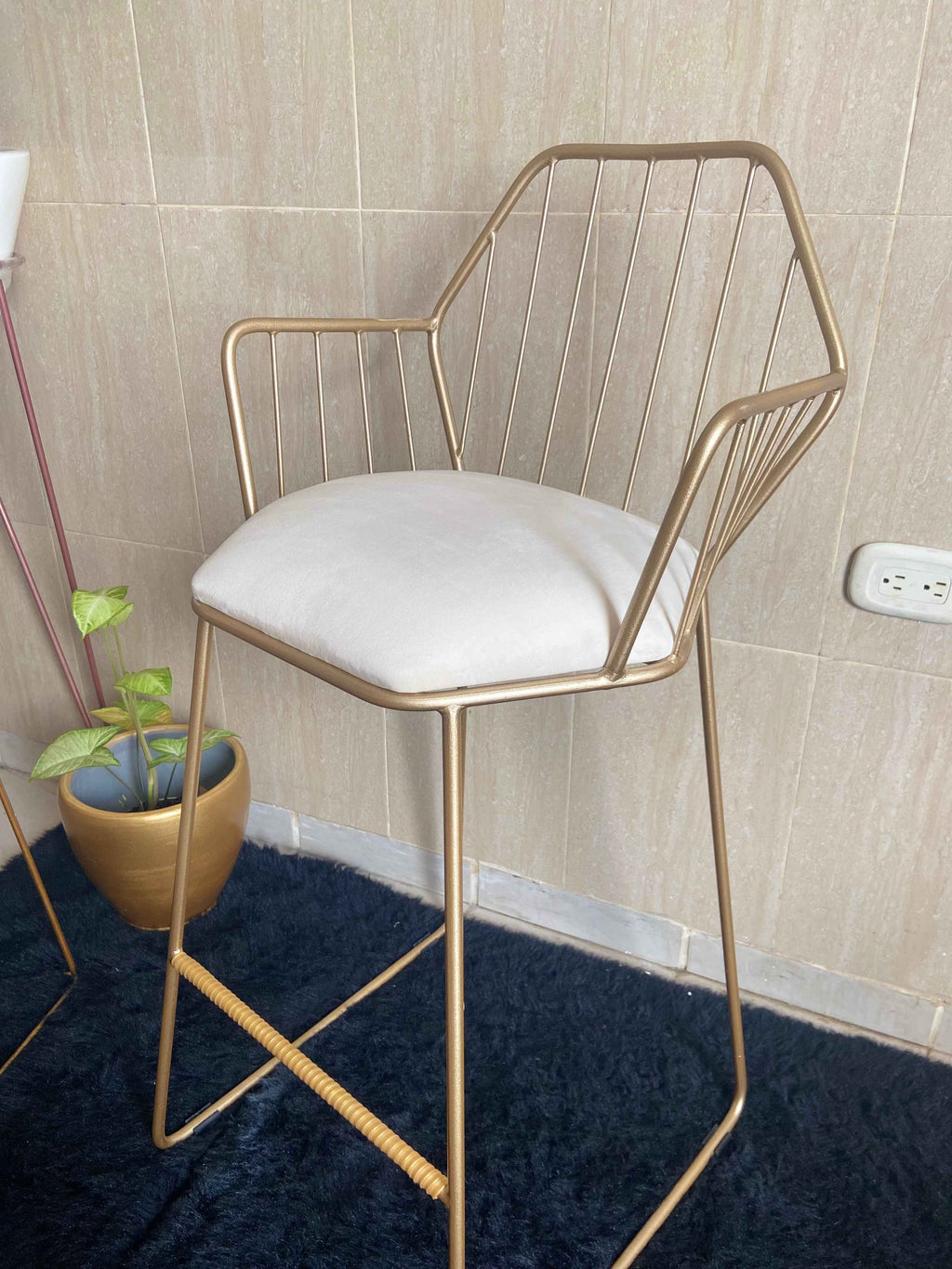 Silla de barra doral