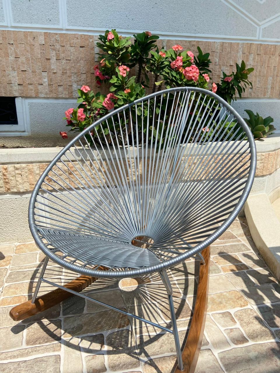 Silla mecedora Tejida Acapulco