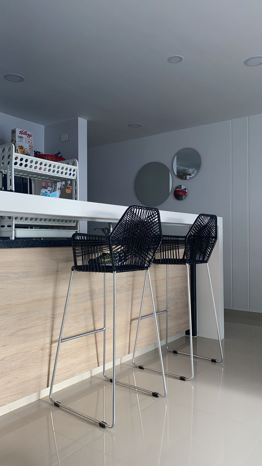 Silla de barra diamante